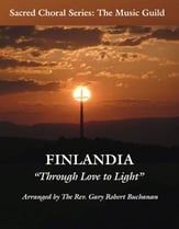 Finlandia SATB choral sheet music cover